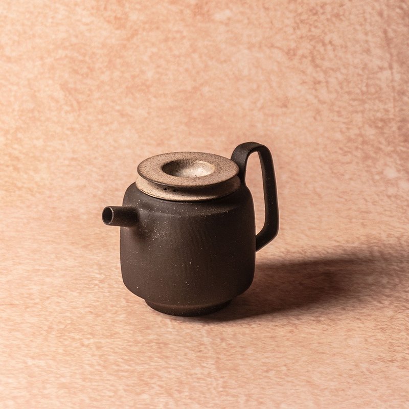 無我系列 - 暮光茶器300ml - 茶壺/茶杯/茶具 - 陶 咖啡色
