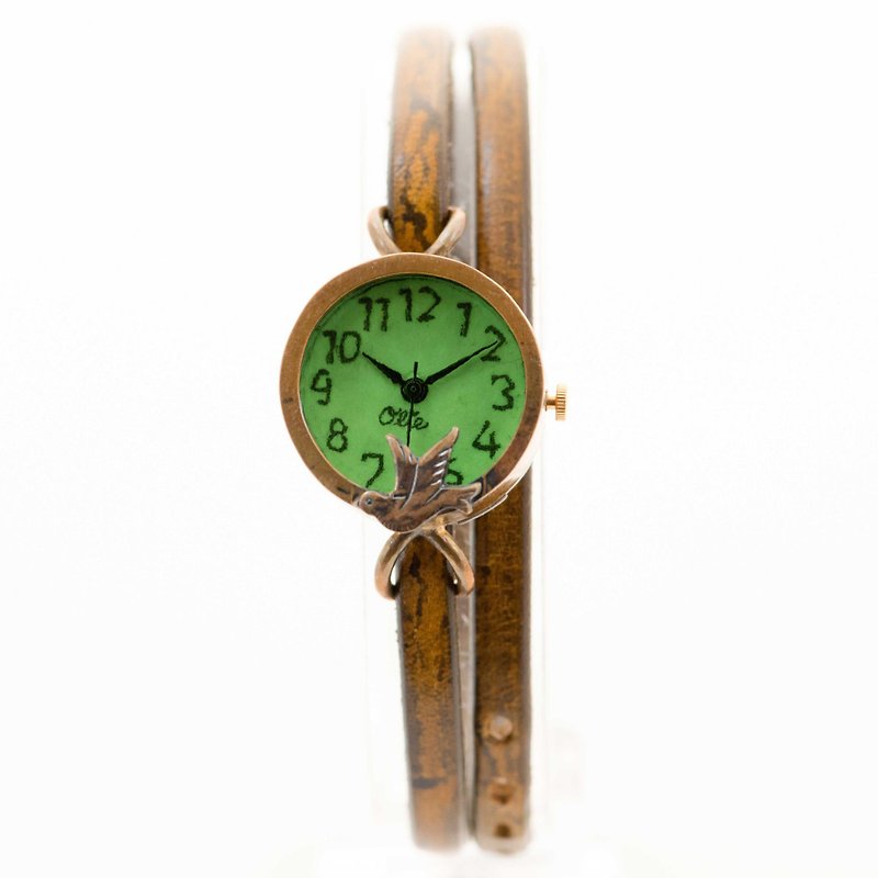 ことりの休憩腕時計SSグリーン - 腕時計 - 金属 グリーン