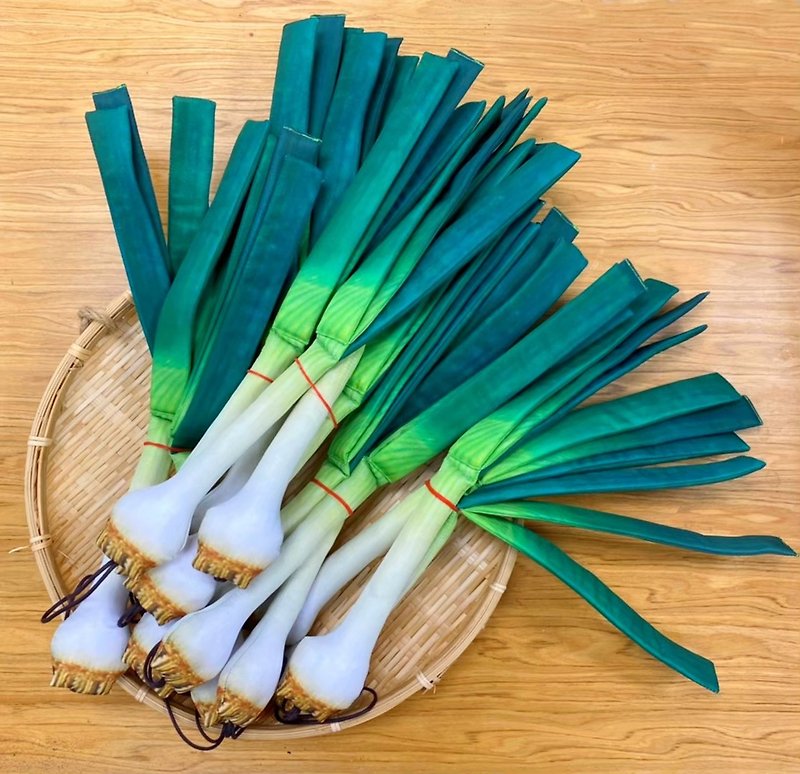 [Taiwanese Market] Green Garlic Funny Cat Stick - ของเล่นสัตว์ - วัสดุอื่นๆ สีเขียว