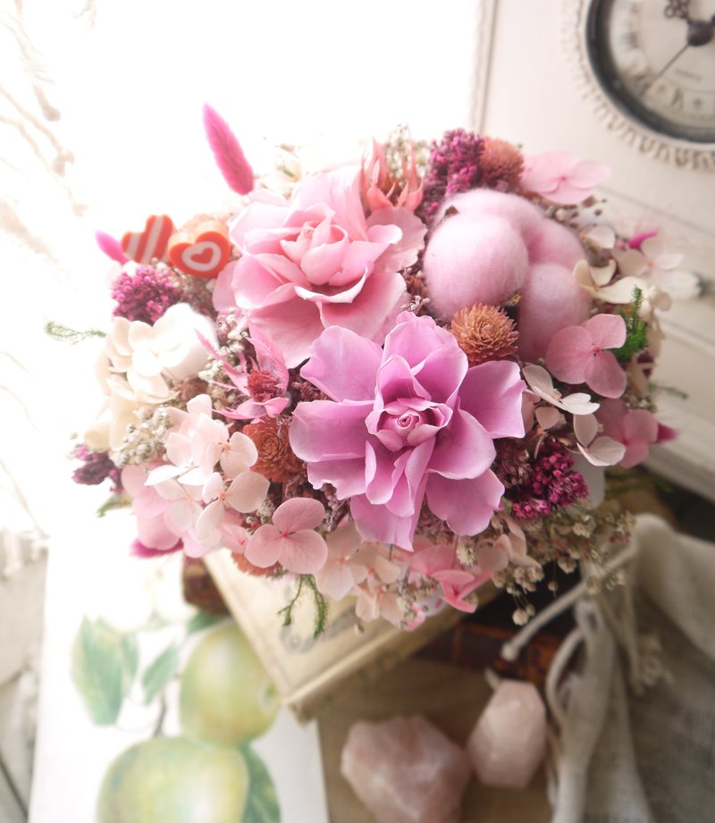 春櫻.粉嫩春櫻.不凋花.乾燥花.永生花.生日.交換禮物首選 - 乾燥花/永生花 - 植物．花 粉紅色