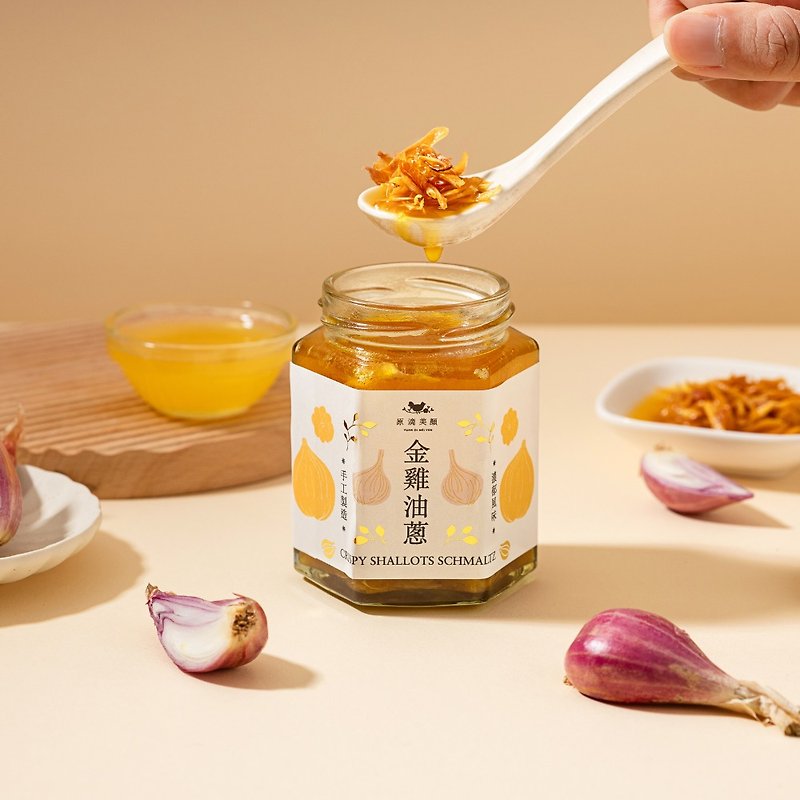 [Quick Shipping] Room Temperature | Golden Chicken, Oil and Onion 2-in-1 Discount Set 150g*2 - Other - Glass 