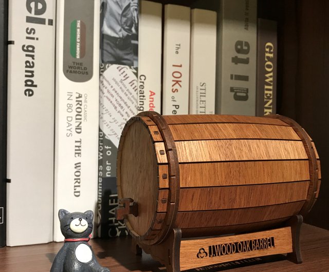 手作りDIY】オーク樽型貯金箱でクリエイティブな卒業祝いを - ショップ