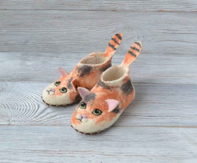 Personalised discount cat slippers