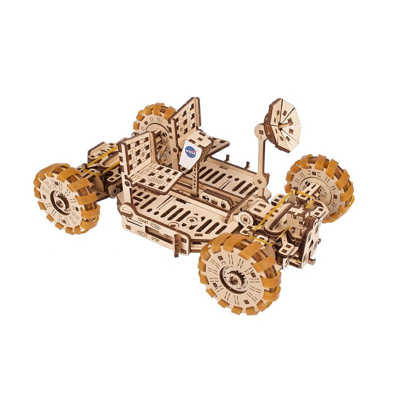 /Ugears/ Apollo Lunar Rover - Wood, Bamboo & Paper - Wood 