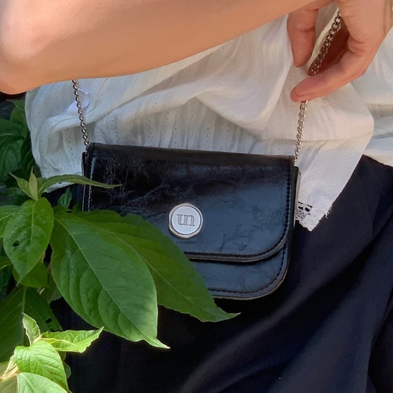 Korean Untidy Micro Flap Bag - Handbags & Totes - Faux Leather 