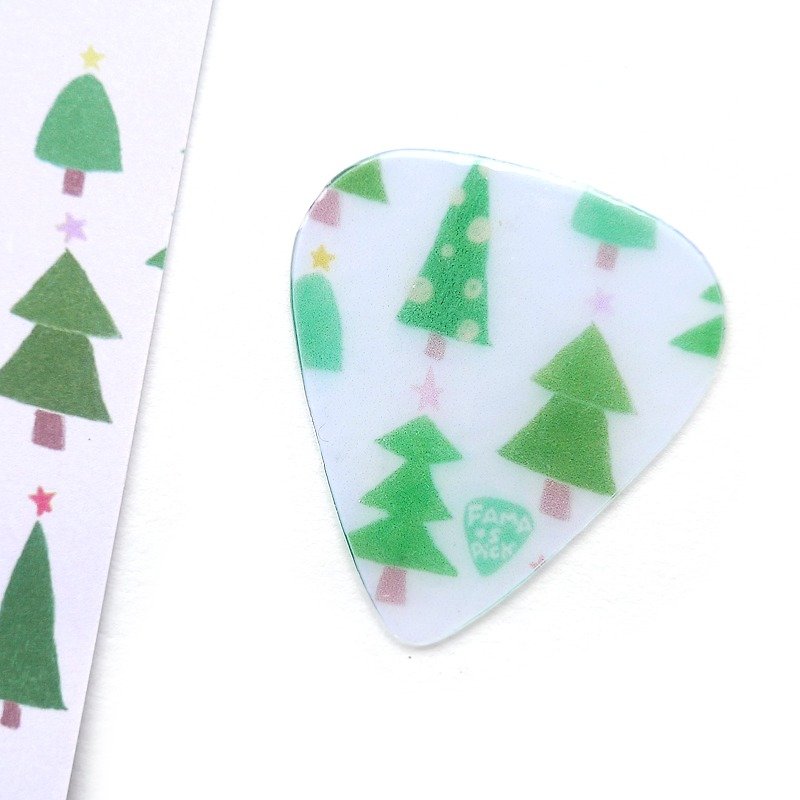 2016 limited edition Christmas gift ❆FaMa‧s Pick guitar shrapnel - Christmas Tree - Bracelets - Other Materials Green