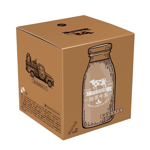DRIPO Dripoドリポ牧場焙茶牛乳即溶飲品【原味】| 22包裝