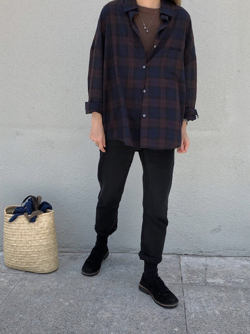高品質蠟染當家褲 Wax denim jeans - 女長褲 - 其他材質 