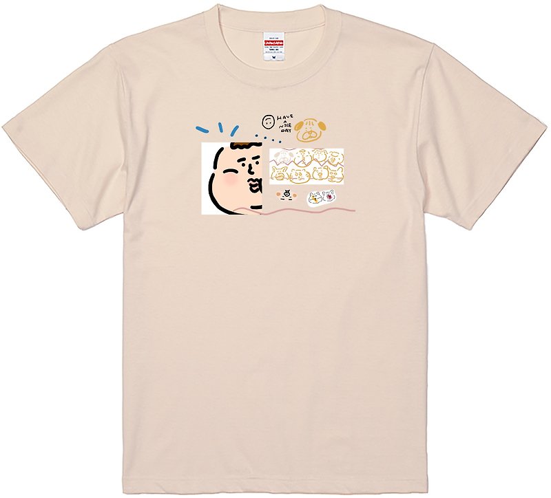 Chubby scrapbook adult/child tee - Men's T-Shirts & Tops - Cotton & Hemp Black