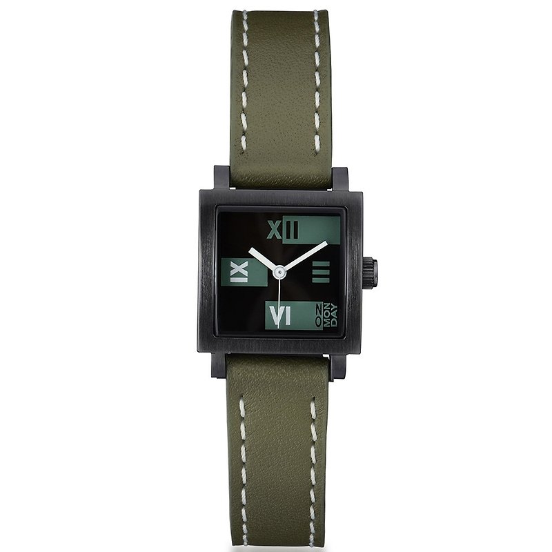 NO Monday Venus I Table Designer Series - green / 23mm - นาฬิกาผู้หญิง - วัสดุอื่นๆ สีเขียว