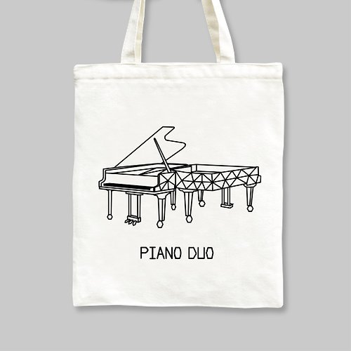 想要設計 WD 樂器風格手提袋-雙鋼琴 經典/夜光