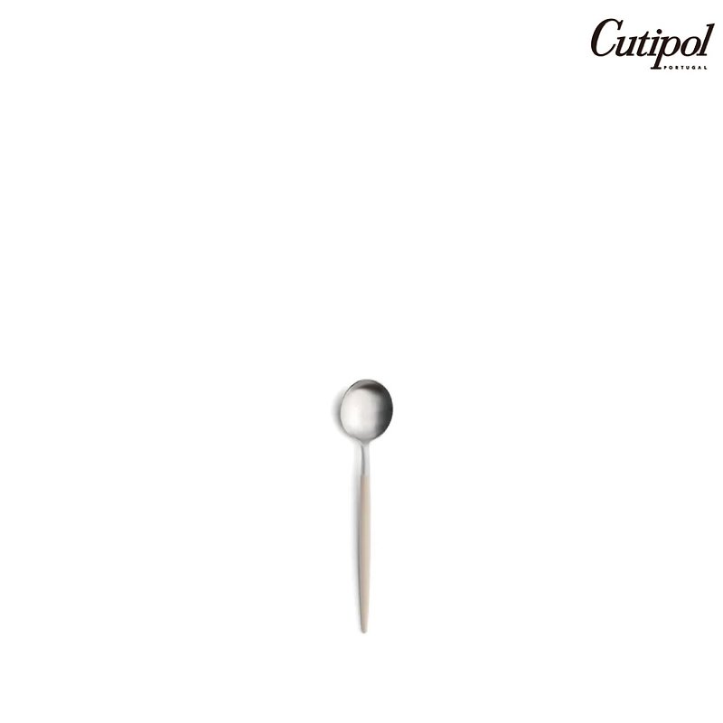 ポルトガル Cutipol GOA シリーズ ミルクティーハンドル 12.5cm コーヒースプーン - カトラリー - ステンレススチール カーキ
