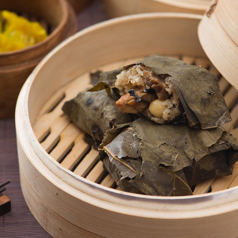 【Hong Kong cuisine】2pcs Hong Kong style lotus leaf glutinous rice chicken