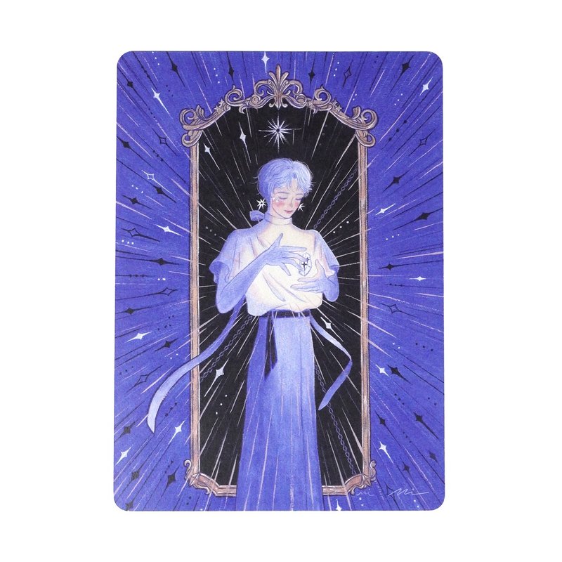 明信片- 閃耀自我 - 卡片/明信片 - 紙 多色