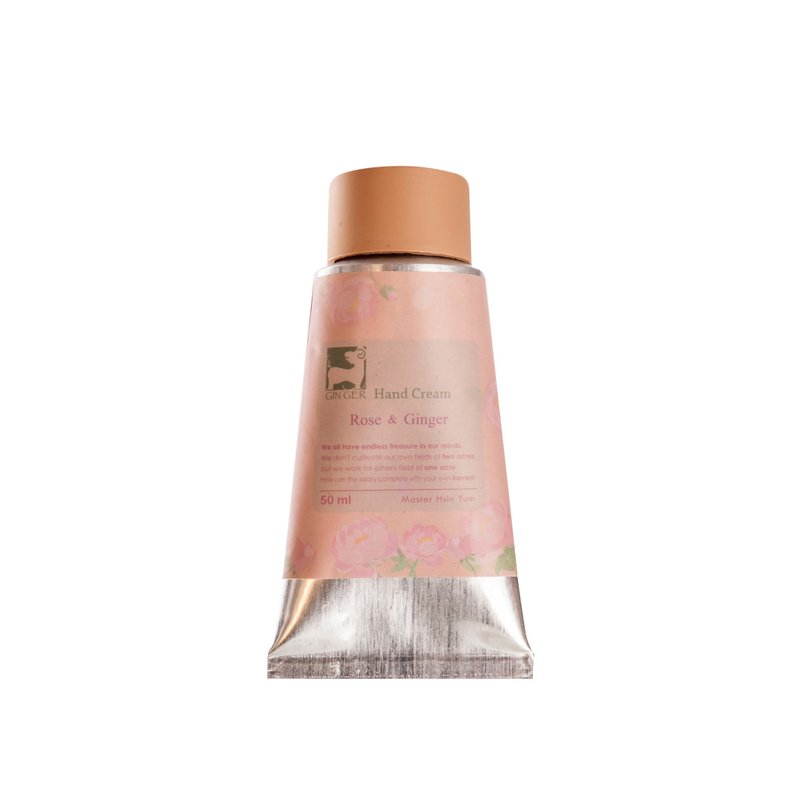 【GIN-GER】玫瑰薑園護手霜 50ml - 護手霜/手足保養 - 濃縮/萃取物 