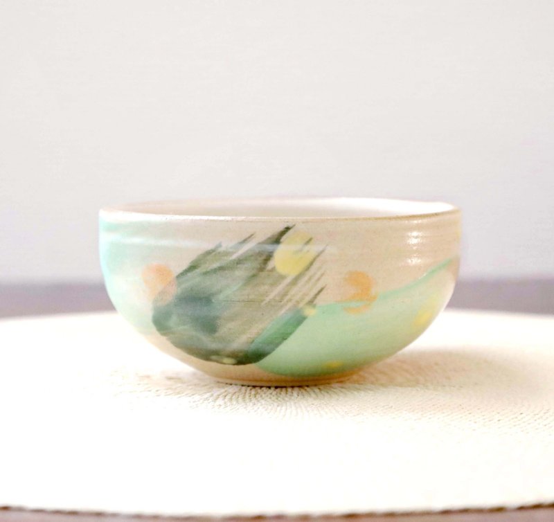 Colorfully decorated small bowls - the joy of the beginning of spring - Bowls - Pottery Green