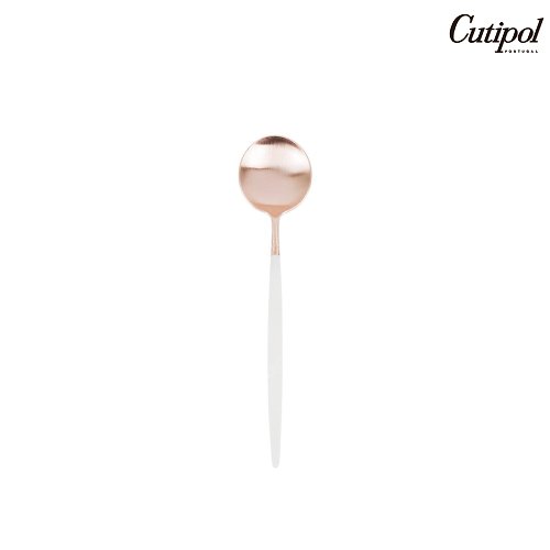Cutipol 葡萄牙Cutipol GOA系列白玫瑰金21cm主餐匙