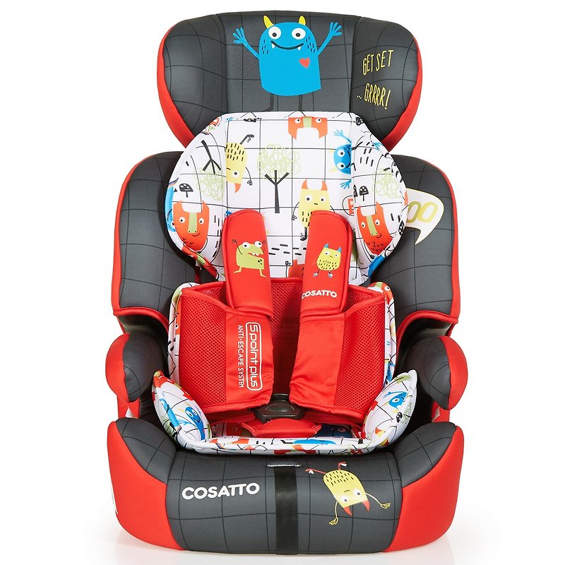 Cosatto Zoomi Car Seat – Monster Mob - เฟอร์นิเจอร์เด็ก - วัสดุอื่นๆ หลากหลายสี