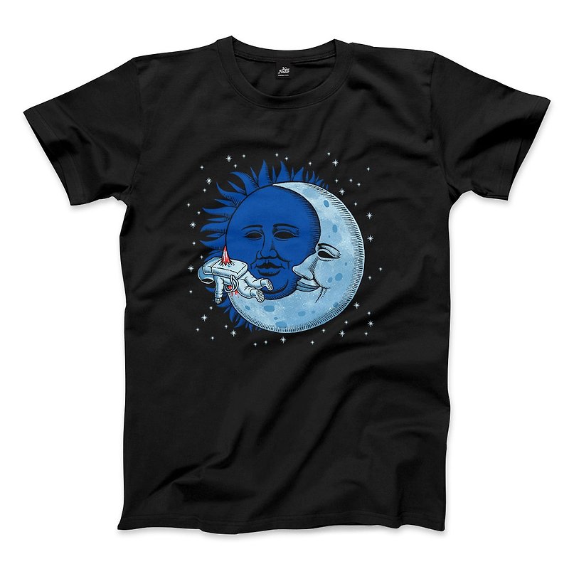 Blame by the Moon-Black-Unisex T-shirt - Men's T-Shirts & Tops - Cotton & Hemp Black