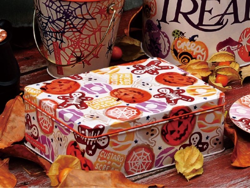 British Candy House] Emma’s Halloween Generous Candy Gift Box - ขนมคบเคี้ยว - วัสดุอื่นๆ ขาว