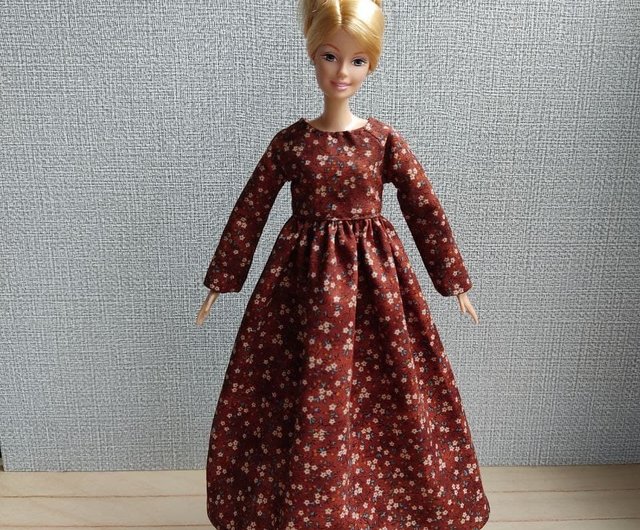 デジタル】バービー人形のドレスのパターン。 - ショップ Lady