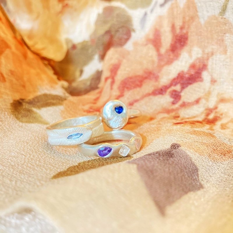 寶石銀黏土手作體驗課程(附贈精美戒指座) - 金工/飾品 - 純銀 