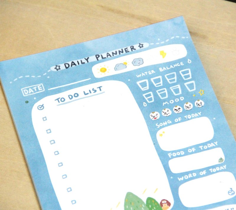 A5 Daily Memo - Sticky Notes & Notepads - Paper White