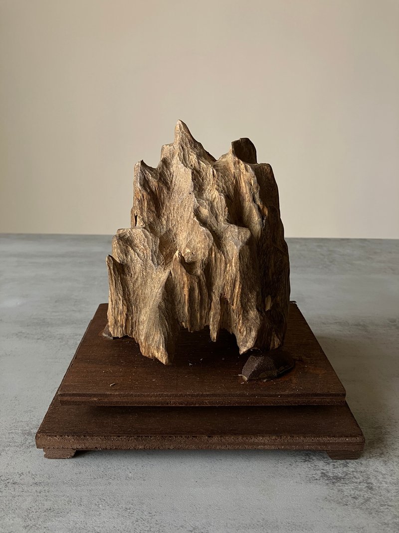 【日常款】野生加里曼丹沉香 桌上小擺件(70g)送底座 - 香氛/精油/擴香 - 木頭 