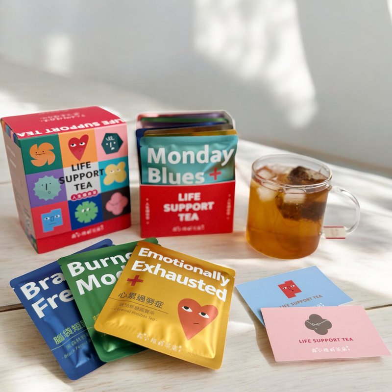 人生を立て直すお茶・8つの症状を一度にカバー・毎日あなたを理解してくれる - ティーバッグ・茶葉 - 食材 