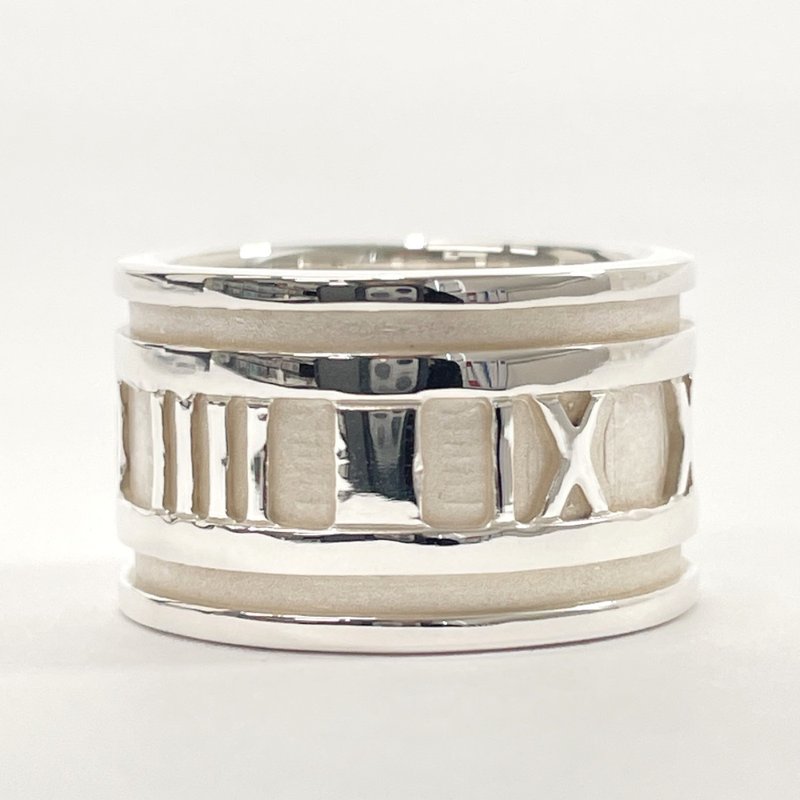 Size 11 Tiffany & Co. Ring Atlas Silver 925 Silver Jewelry Accessory Brand new polished - แหวนทั่วไป - เงินแท้ สีเงิน