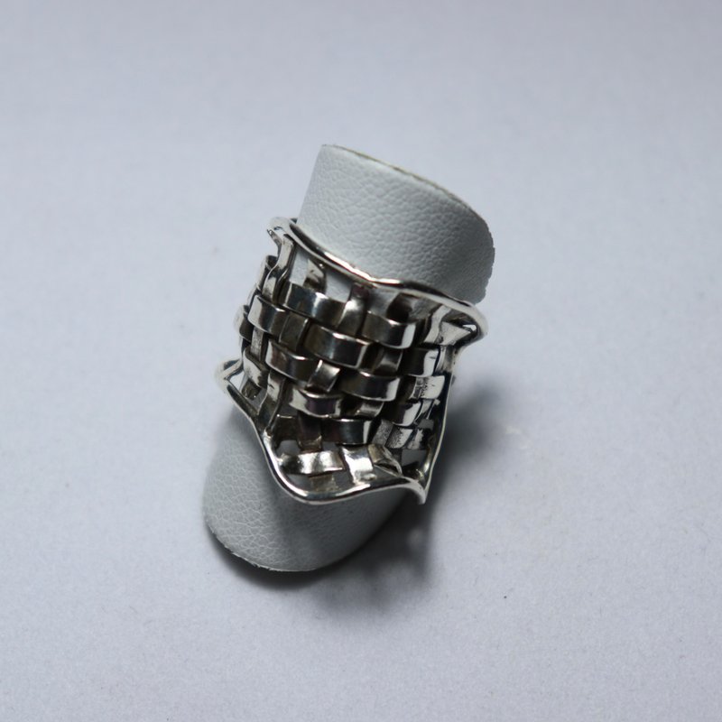 Woven Future 925 Sterling Silver - แหวนทั่วไป - เงินแท้ 