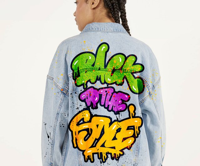 Custom painted sale bomber jackets