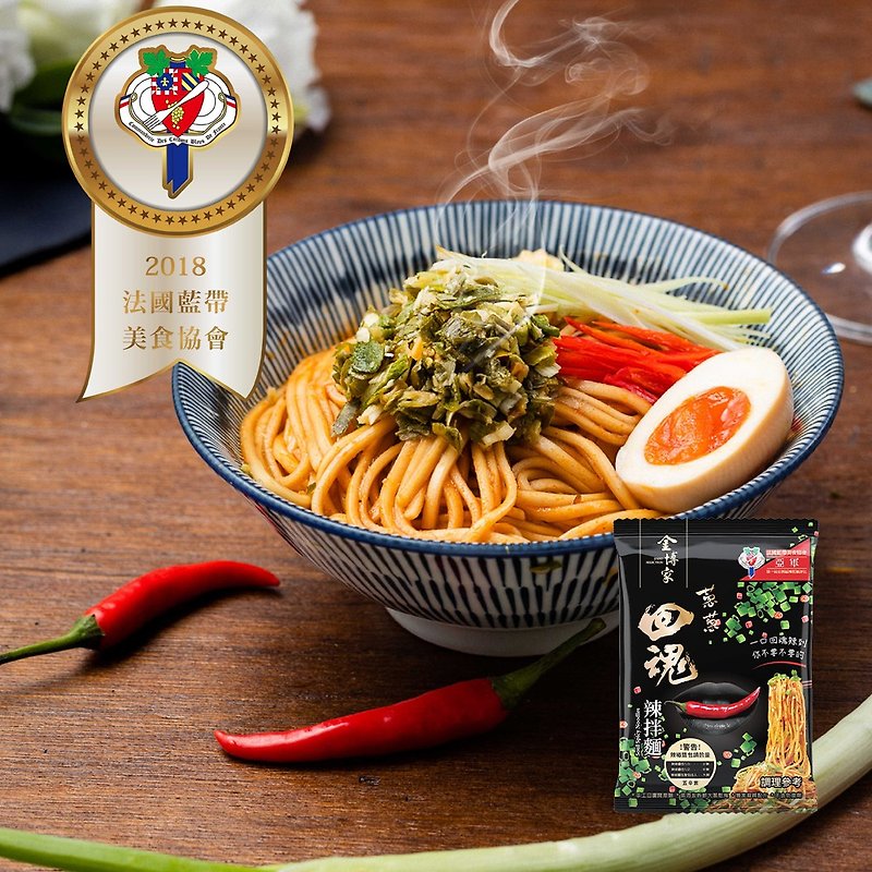 [Jinbojia] Scallion Huihun Spicy Noodles in Bags (4pcs/bag) - Noodles - Other Materials 