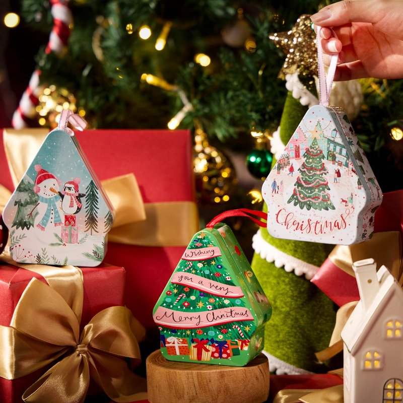 【2025聖誕禮物推薦】Sage Tea 聖誕掛飾 客製化禮物 自訂組合 - 手工餅乾 - 其他材質 