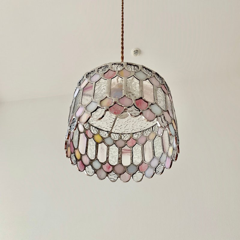 ジュエルナイト マーメイド ピンクシャンパン ガラス BayView - 燈具/燈飾 - 玻璃 粉紅色
