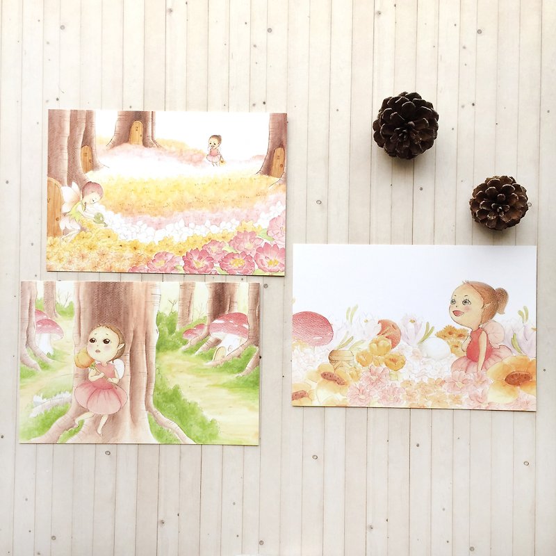 [Fei Ni full range] Postcards - Cards & Postcards - Paper Pink