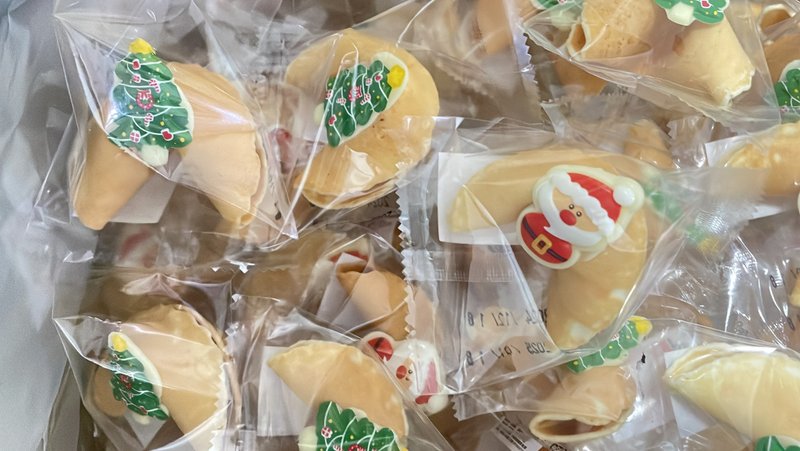 聖誕老人麋鹿預購50入 還有聖誕樹造型 - 手工餅乾 - 新鮮食材 紅色