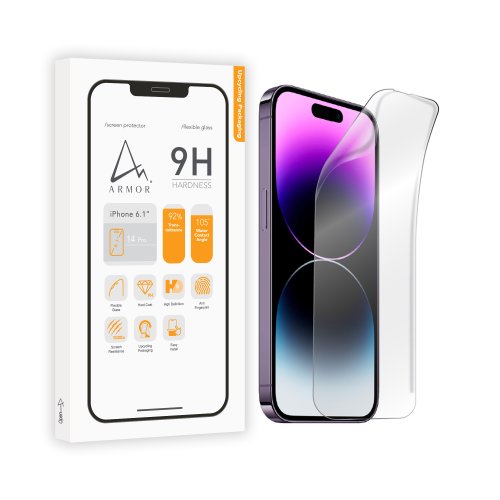 ARMOR ARMOR iPhone 14 系列軟性玻璃9H高畫質螢幕保護貼