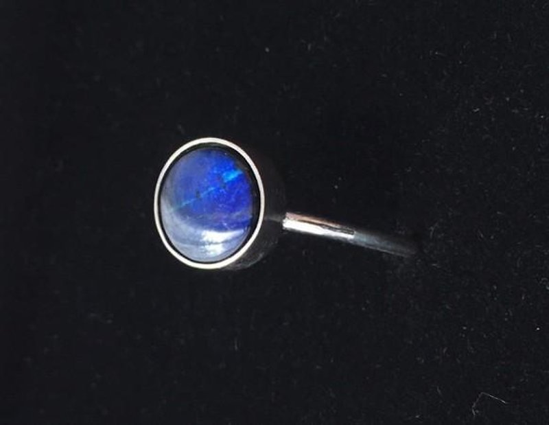 ◇ Finnish gems ◇ Spectral light (spectrolite) SV ring No. 15 - General Rings - Gemstone Blue