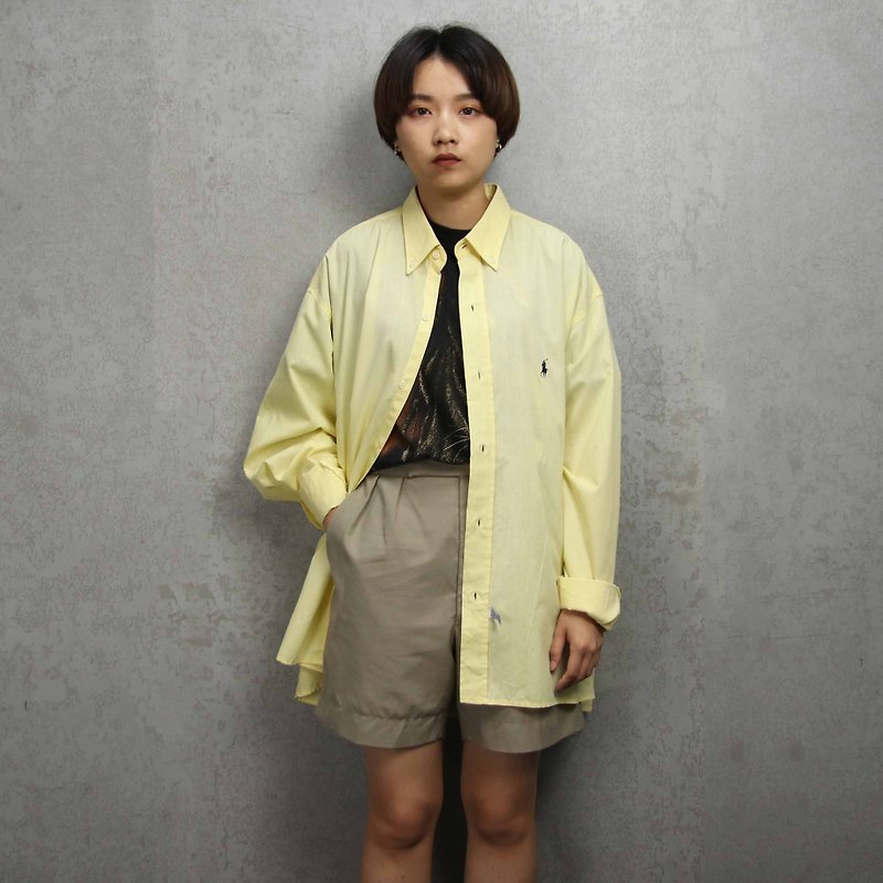 Tsubasa.Y Vintage House POLO Shirt Stripe 003, Polo Ralph Lauren shirt - Men's Shirts - Cotton & Hemp 