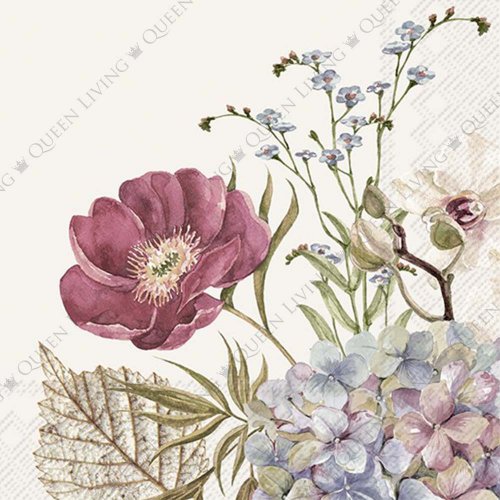 IHR 臺灣經銷 德國 IHR-25*25cm餐巾紙-美麗之花