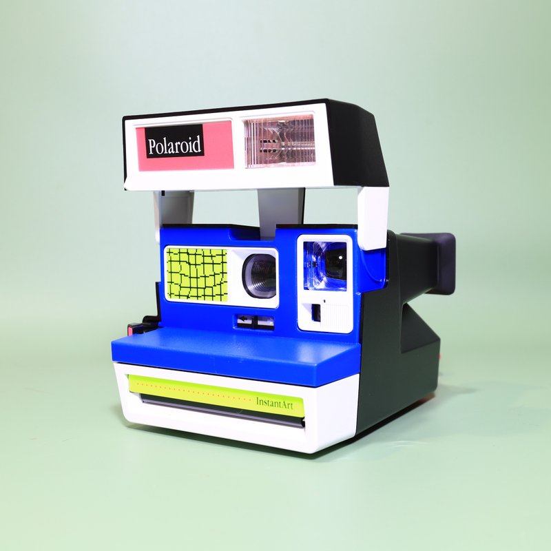 【Polaroid Grocery Store】Polaroid 600 type pixel-Grid America limited edition Polaroid - อื่นๆ - พลาสติก สีน้ำเงิน