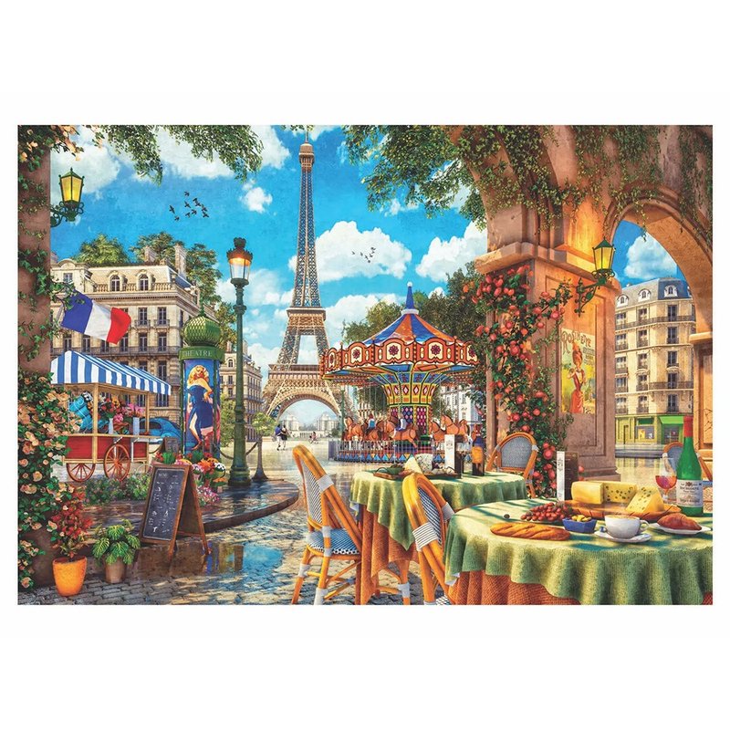 Paris Day Out/Puzzle - เกมปริศนา - กระดาษ 