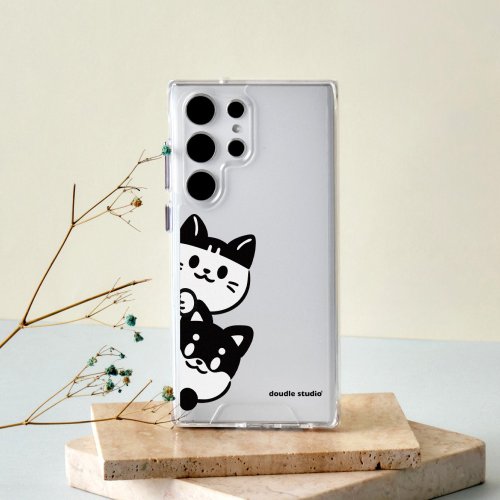 TOYSELECT doudle studio Say-Hello防摔透明SAMSUNG手機殼