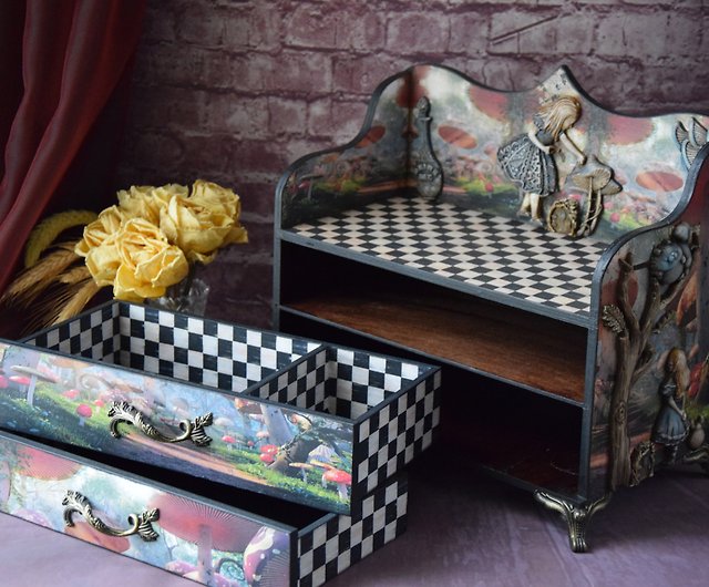 Alice in Wonderland Jewelry Box Gift for kid – Helen Romanenko