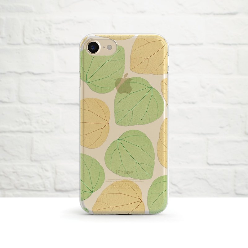 Autumn Vibes - Clear Soft Phone Case, iPhone , Samsung - Phone Cases - Plastic Yellow