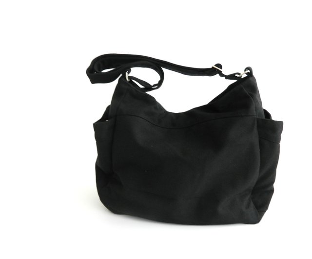 Renee Leather Shoulder Bag Black