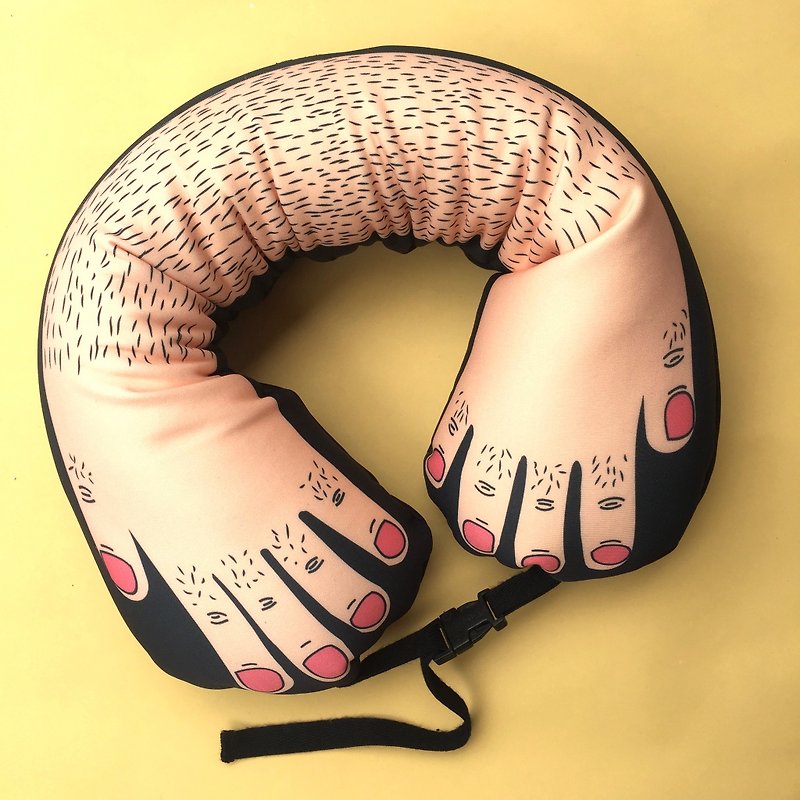 Neck pillow / long hand - Pillows & Cushions - Other Materials Multicolor