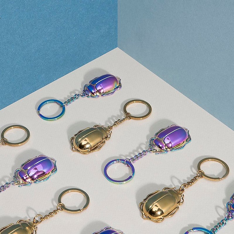 DOIY scarab key ring - Keychains - Other Metals Multicolor