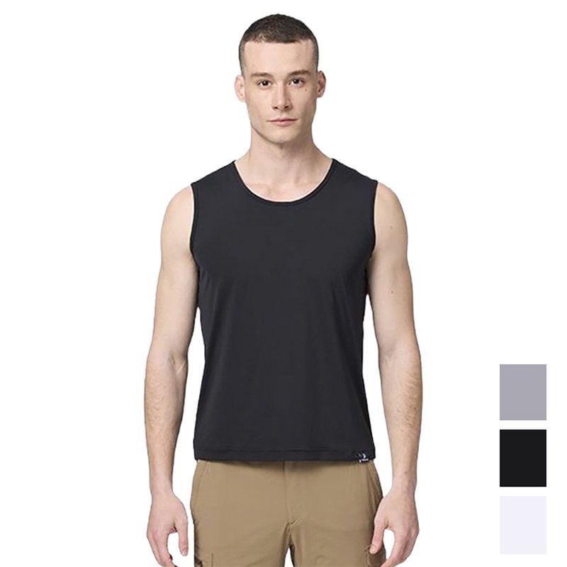 【Wildland】N66 microfiber suction and exhaust sleeveless shirt for men W1689 - เสื้อกั๊กผู้หญิง - เส้นใยสังเคราะห์ หลากหลายสี